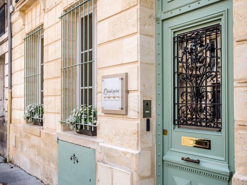 בורדו L'Hotel Prive Demeure D'Hotes מראה חיצוני תמונה